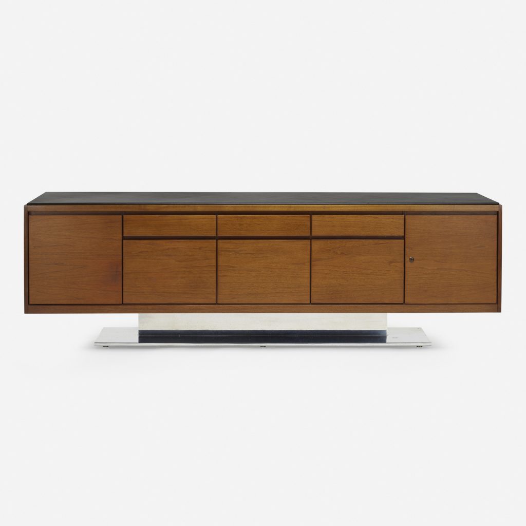 Warren PLATNER : le design élégant et intemporel 14 281 2 design december 2020 warren platner credenza wright auction JULIA FORMA
