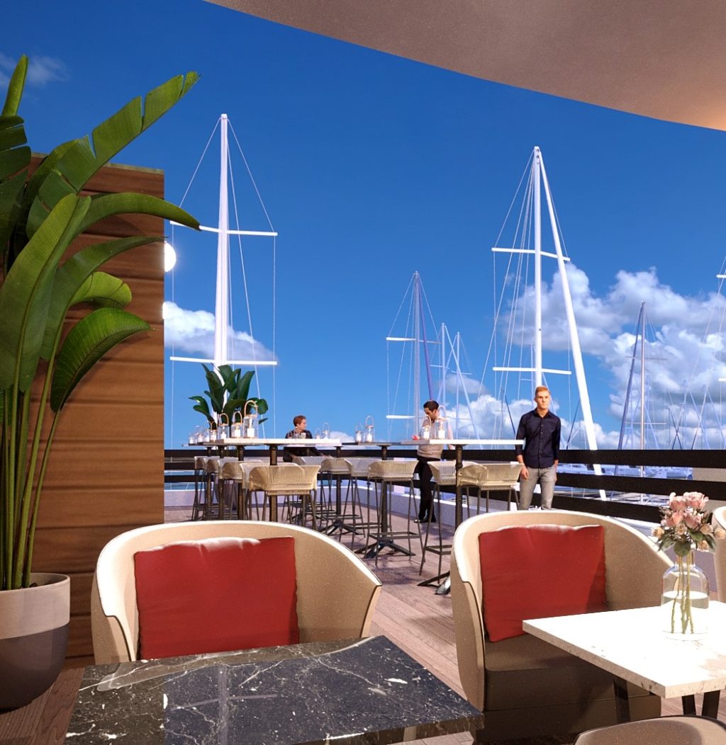 LE YACHT CLUB RESTAURANT<br>FAIT PEAU NEUVE ! 10 EXT JOUR VUE 06 carre JULIA FORMA