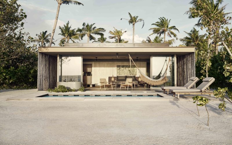 PATINA MALDIVES VILLA ONE B SUNSET BEACH POOL EXTERIOR scaled Villa Infinity