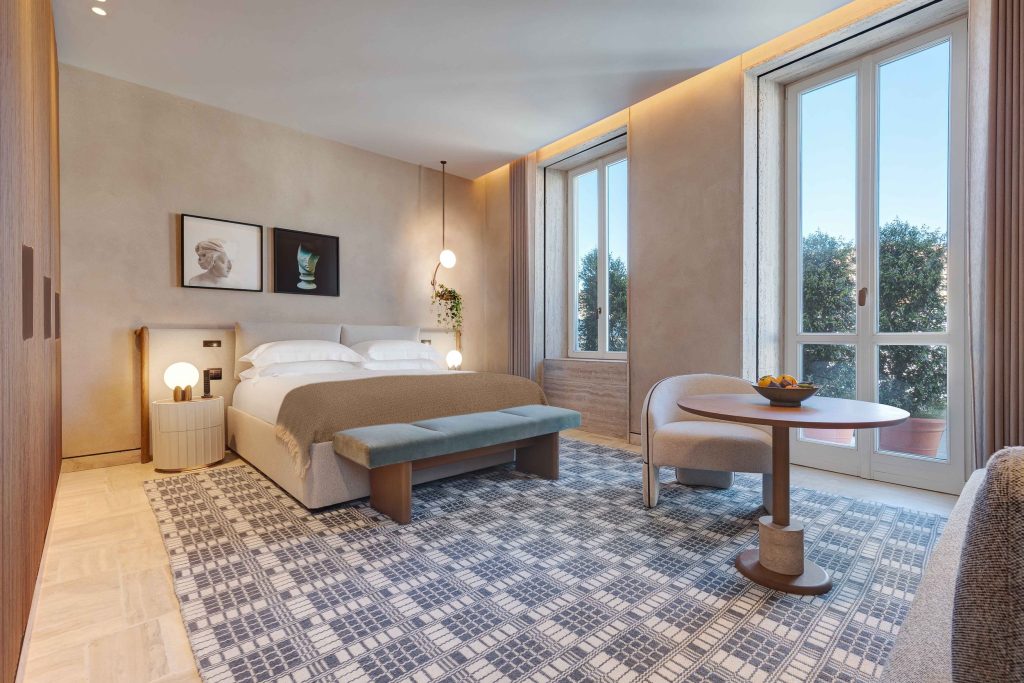 SIX SENSES ROME 11 Six Senses Rome room JULIA FORMA