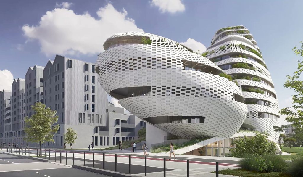 MONTPELLIER LES 4 NOUVELLES FOLIES ARCHITECTURALES montpellier-les-4-nouvelles-folies-architecturales