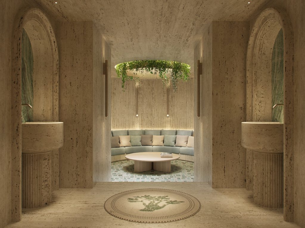 SIX SENSES ROME 15 spa entrance JULIA FORMA