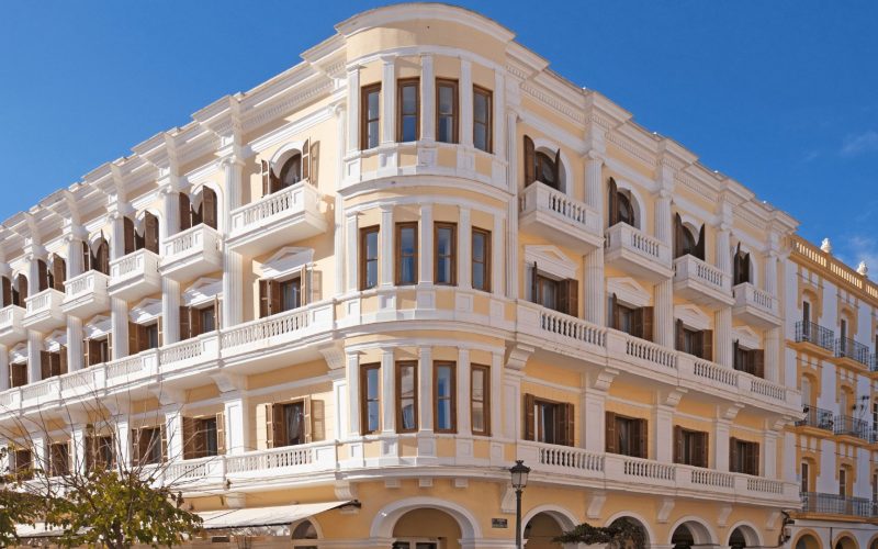 Façade de l'hôtel Montesol IBIZA
